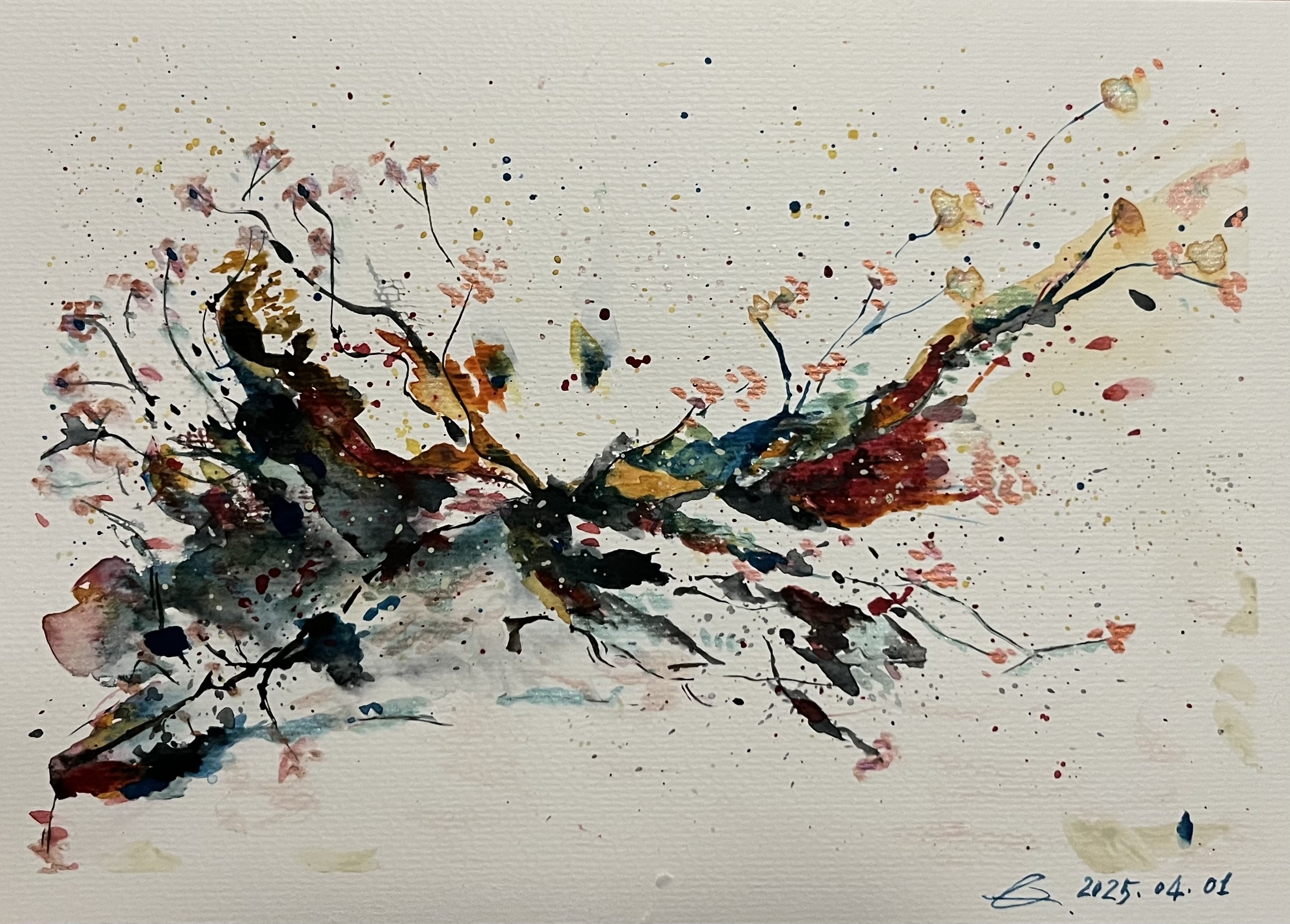 Abstract Painting by Zhou